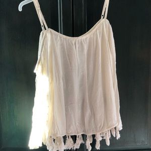 Bell Sleeve Crop Top from American Eagle